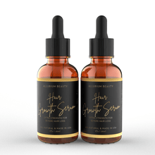 Load image into Gallery viewer, Two Bottles Allurium EXTRA-Strength Hair Growth Serum